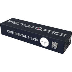 lunette continental x8 1-8x24 ed sfp tactical